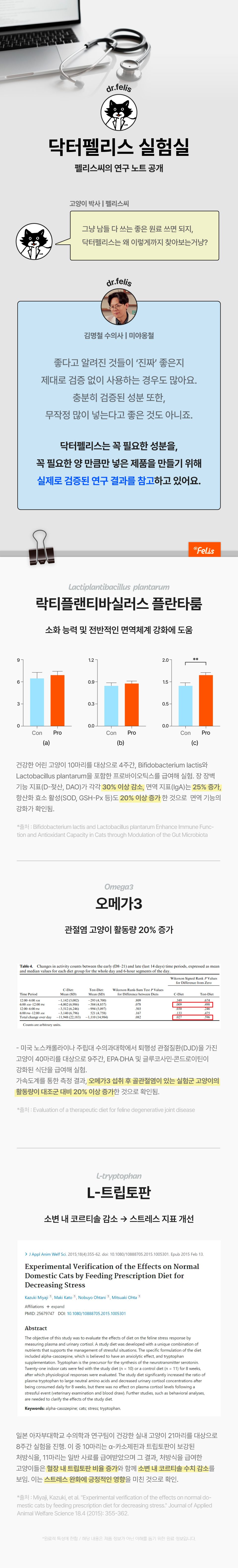 [신상특가] 닥터펠리스 캣 7+ 케어 스틱 치킨/연어 150g 13번째