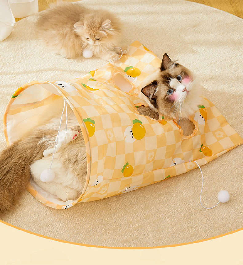 [무료배송] 펫볼루션 고양이 미니 터널 3번째