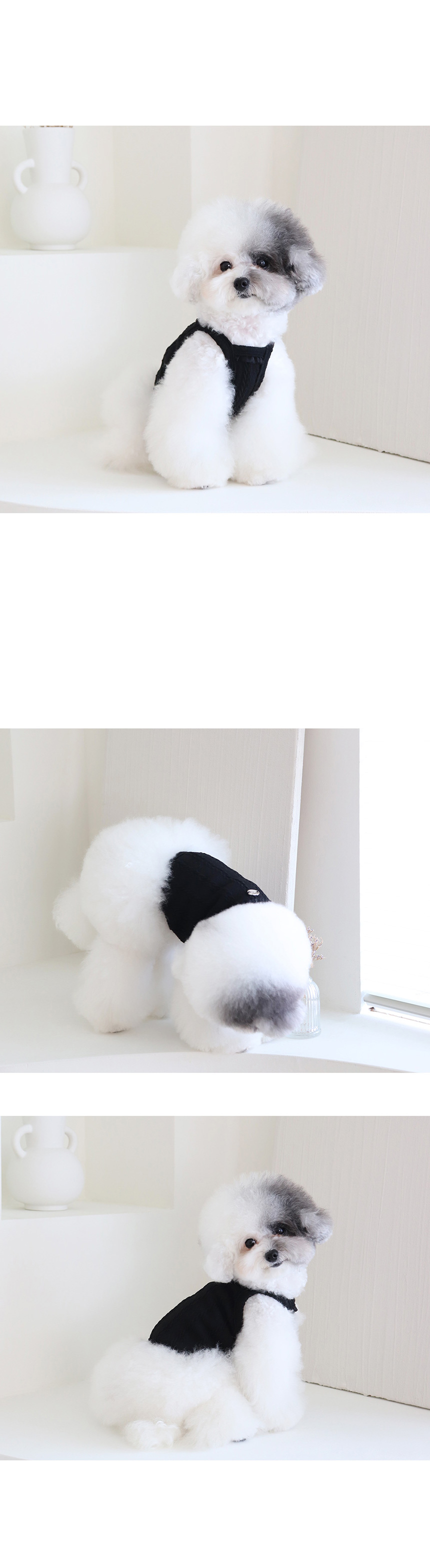 [NEW신상][무료배송] 쉬오트 뮤즈 니트 탑 블랙 S-2XL 2번째