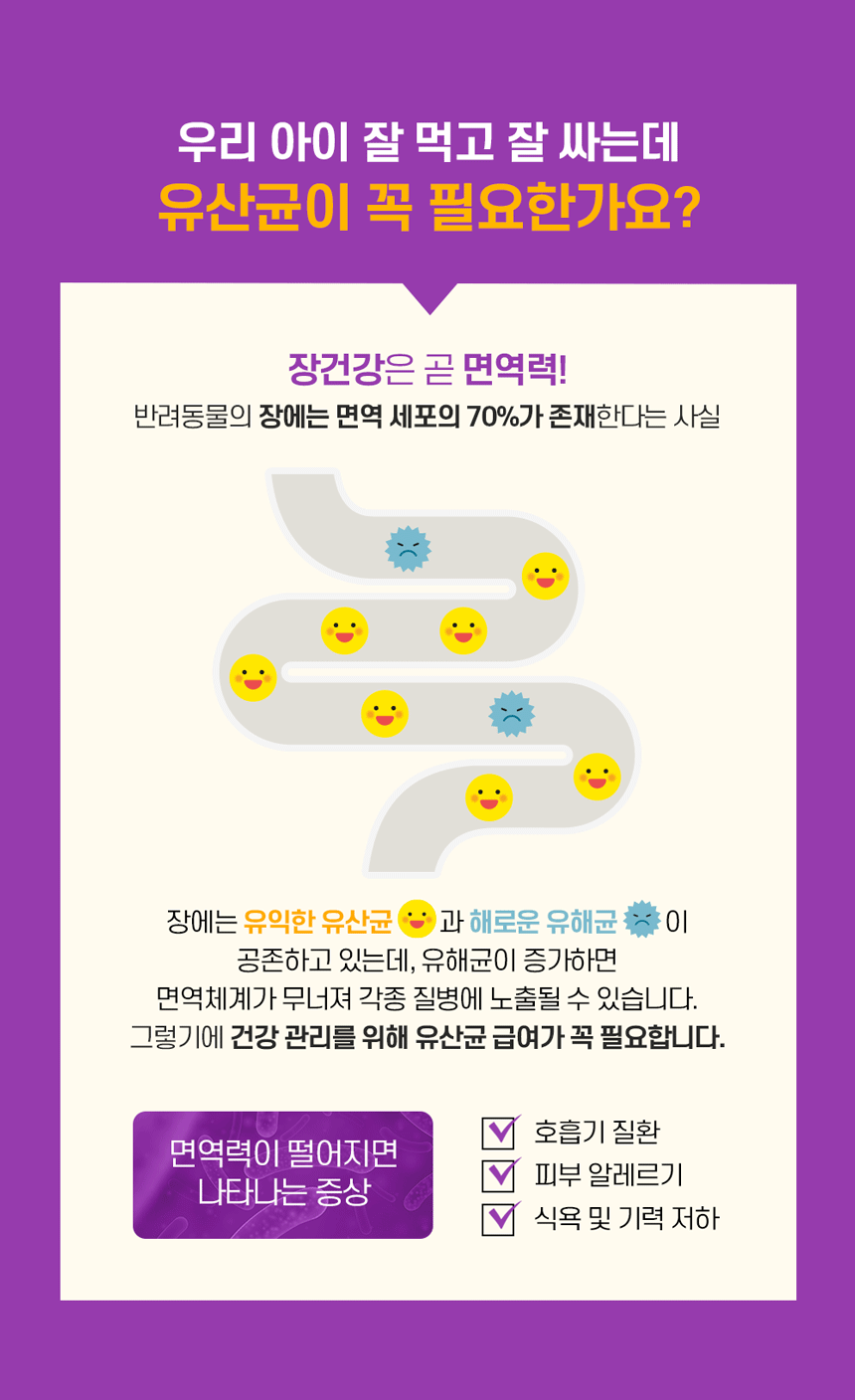 [NEW신상][무료배송] 마시캣독 큐브 유산균 50g 프로바이오틱스 장 건강 3번째