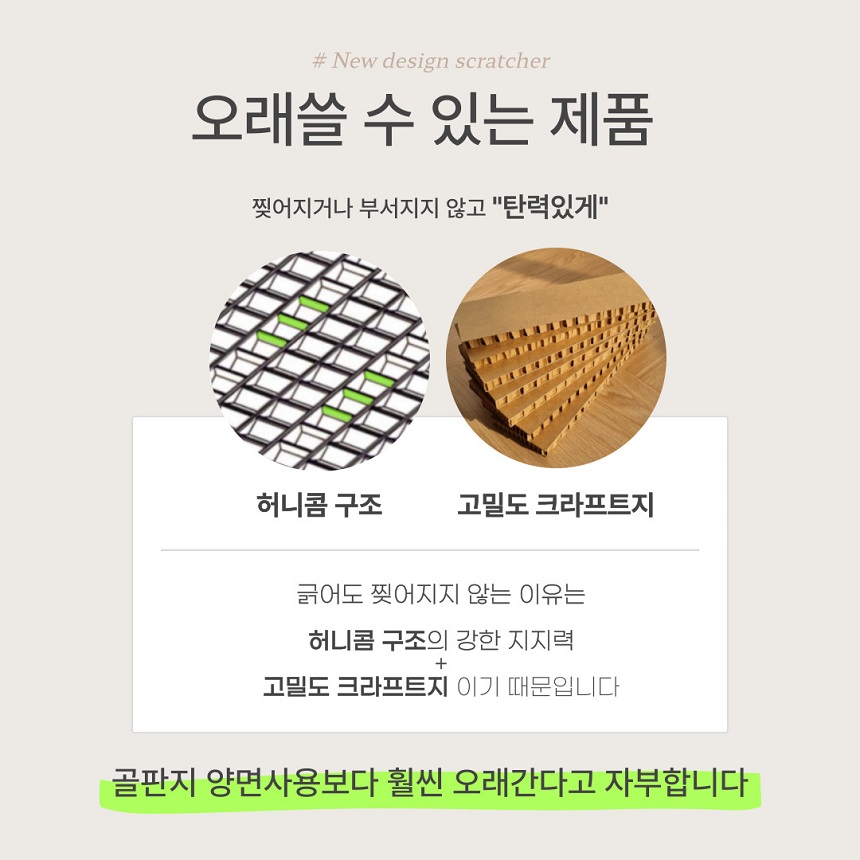 [NEW신상][무료배송] 캣츠크라프트 고강도 소파 스크래쳐 박스 15번째