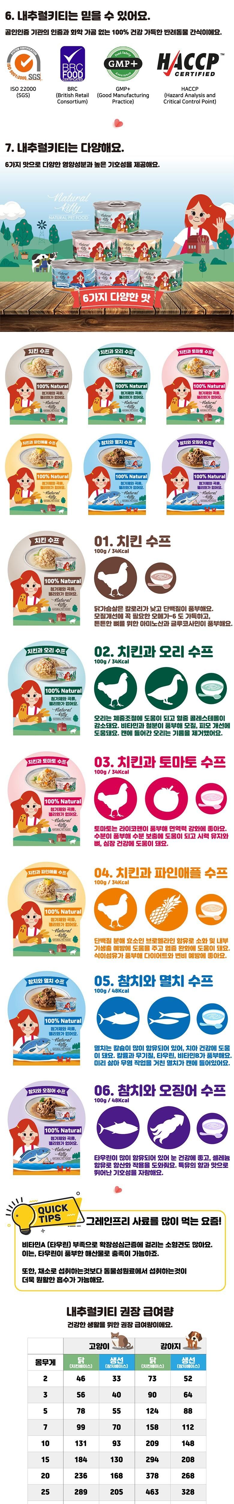 내추럴키티 내추럴 치킨 수프 캔 80g 2번째