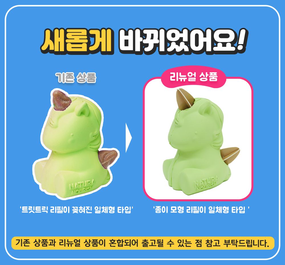 네추라 너리쉬 노즈워크 유니콘&미니공룡 세트 0번째