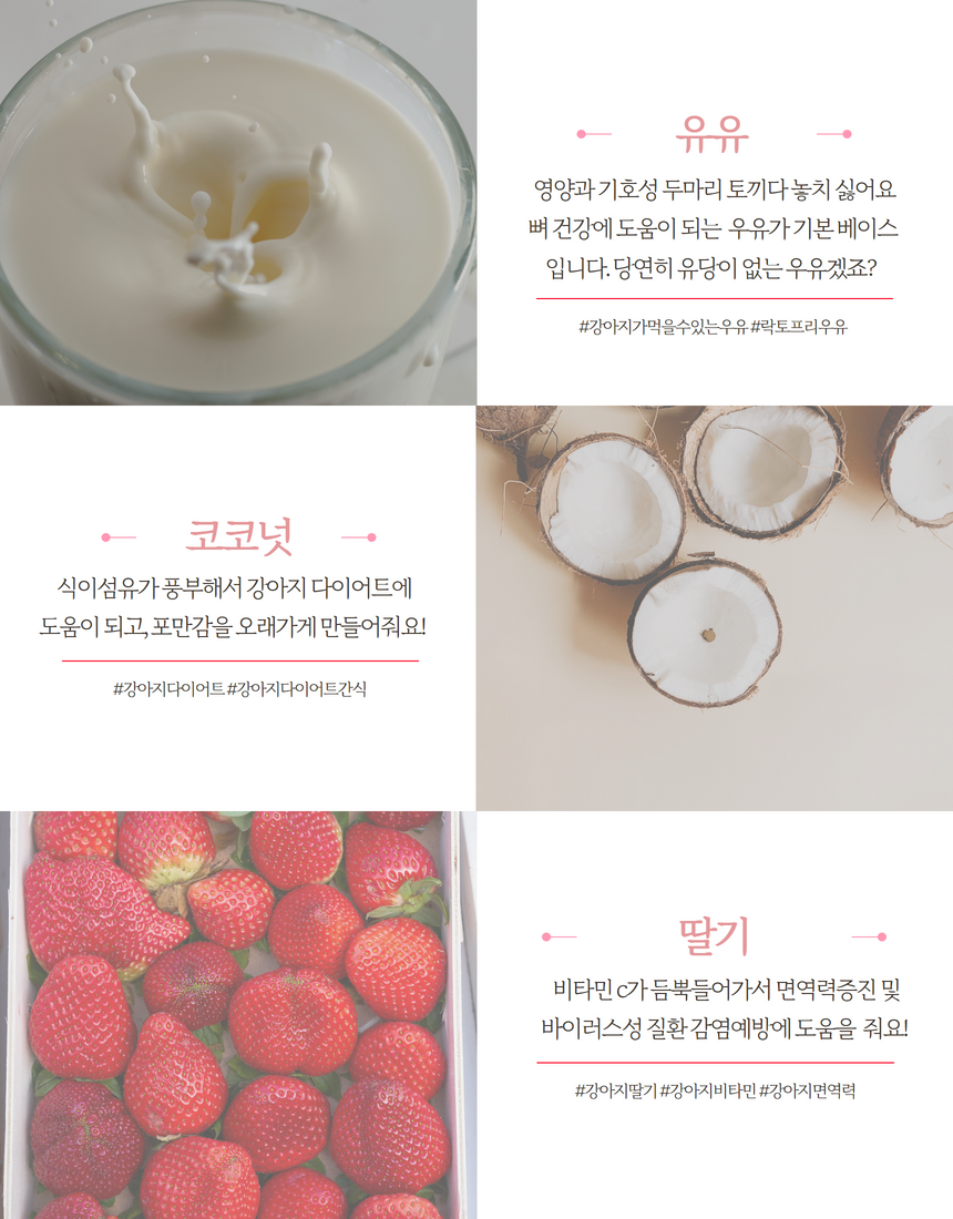 [NEW신상][무료배송][냉동/냉장] 오간식 독 딸기 케이크 13번째