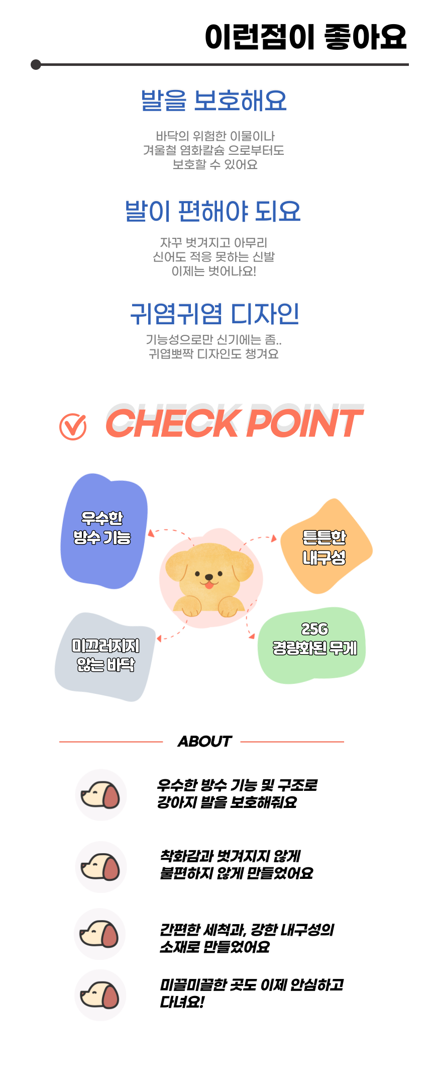 [무료배송] 냥슬아치 워터프루프 방수신발 장화 2번째