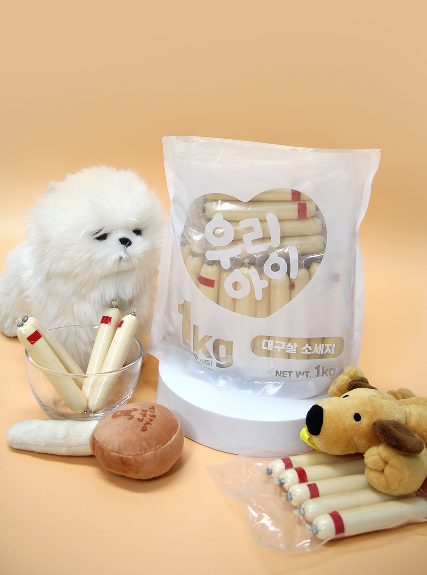 [NEW신상][무료배송] 데이스포 독 우리아이 소시지 대구살 1kg 12번째