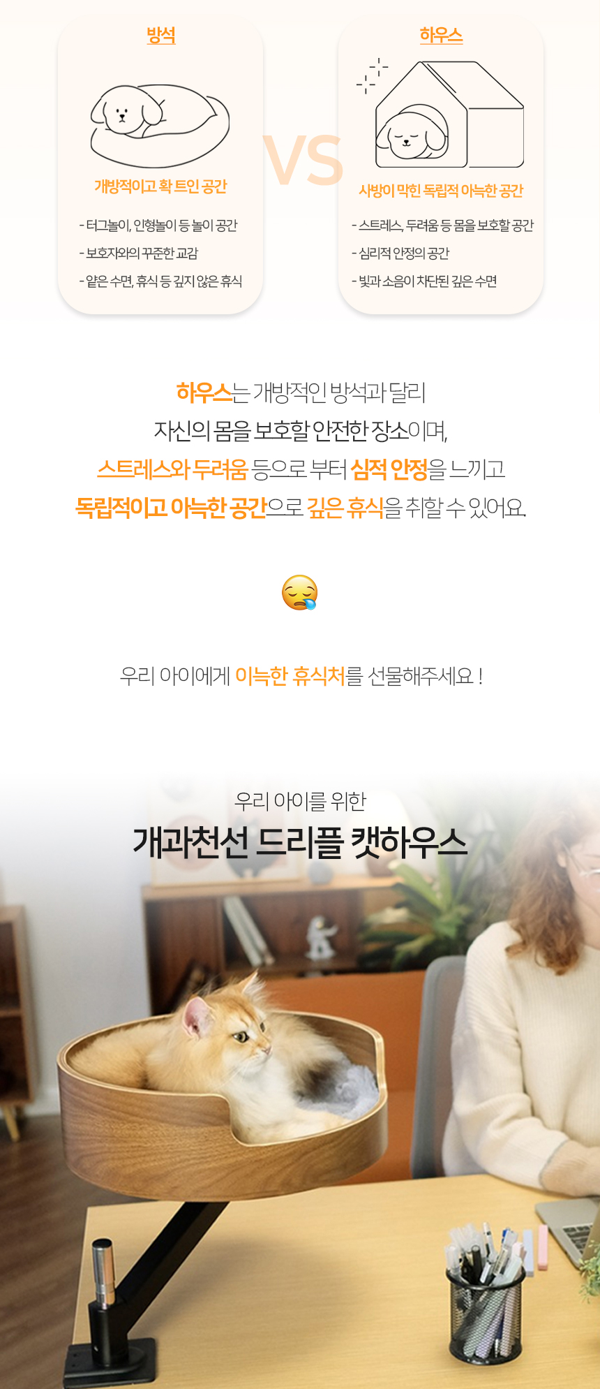 [무료배송] 개과천선 캣 드리플 하우스 2번째
