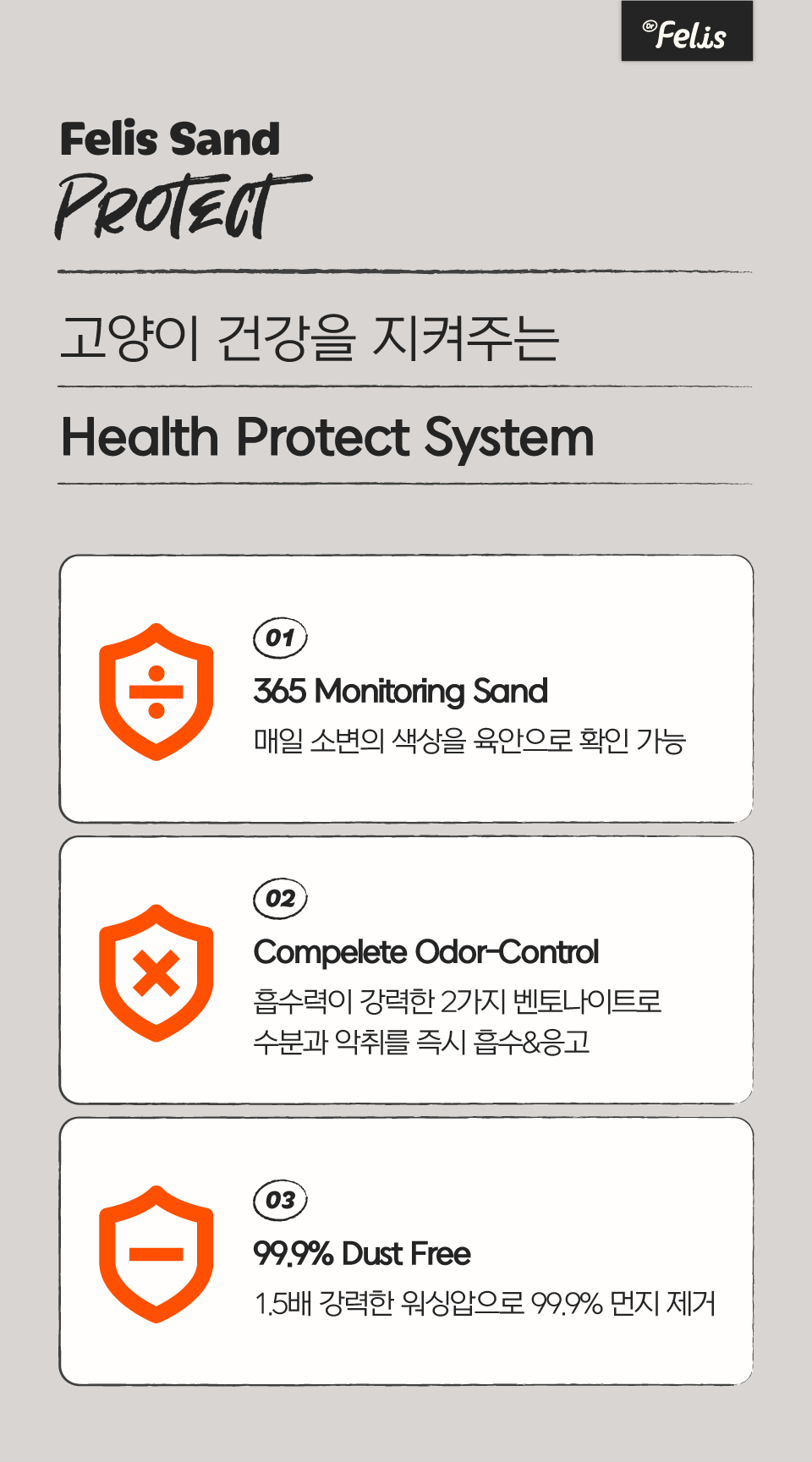 [특가할인]닥터펠리스 펠리스샌드 프로텍트 카사벤토 4.3kg  8번째