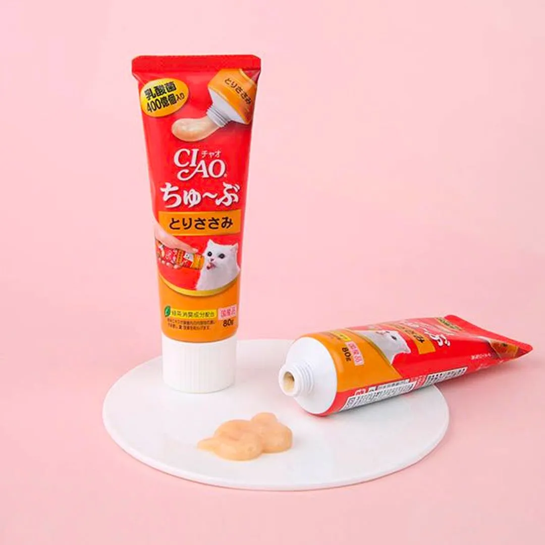 이나바 캣 챠오 츄브 닭고기 80g