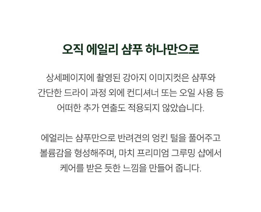 [무료배송] 리꼬르소 독 에얼리 안티탱글링 샴푸 300ml 17번째
