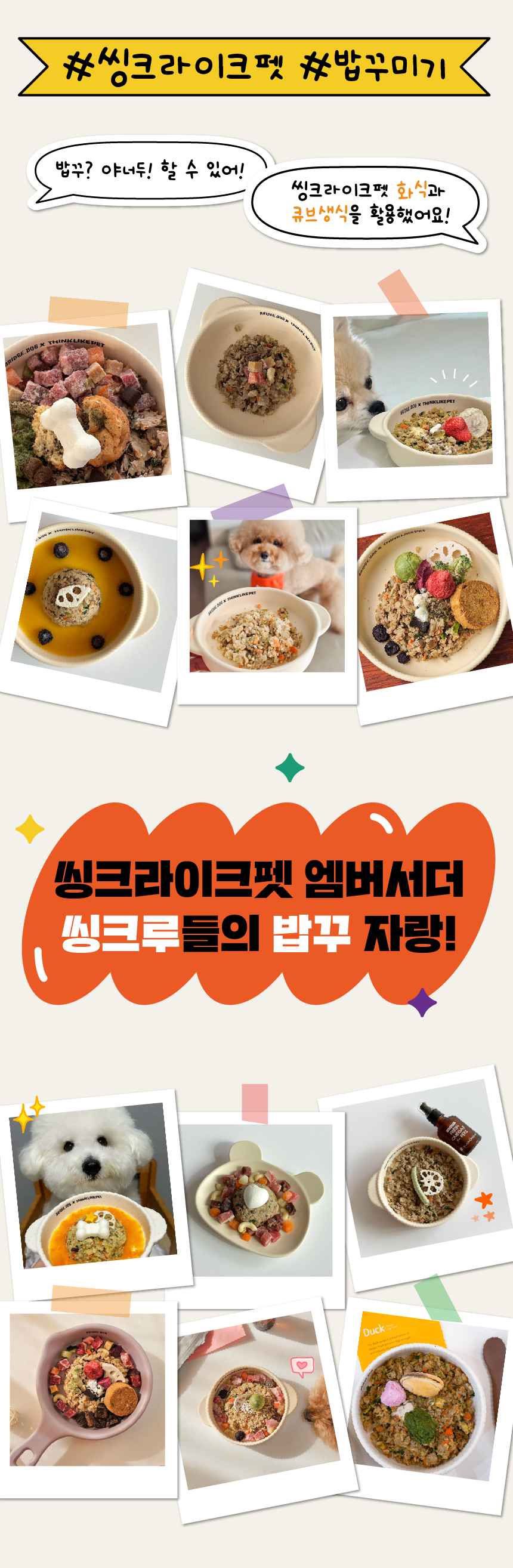 [무료배송] 씽크라이크펫 독 화식 양고기 200g 24팩 3번째