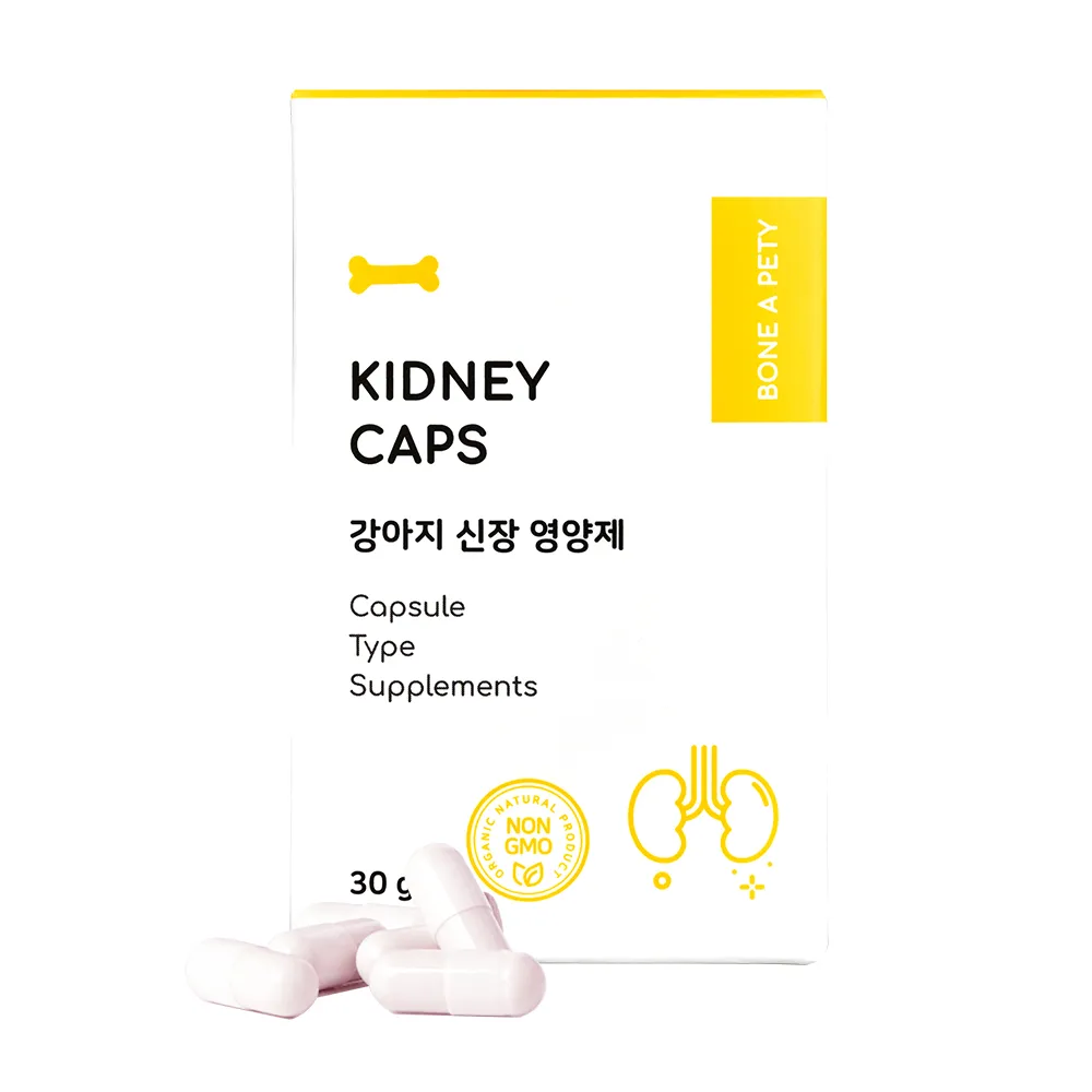 [무료배송] 본아페티 독 스테이핏 키드니캡스 60정