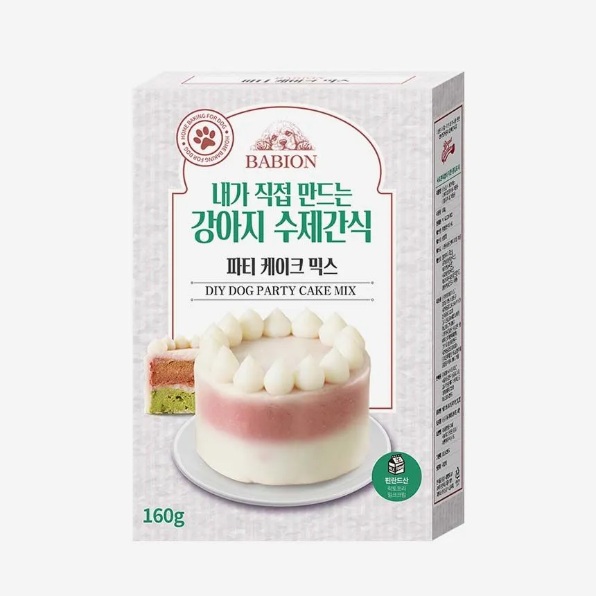 바비온 독 수제간식 파티케이크 믹스