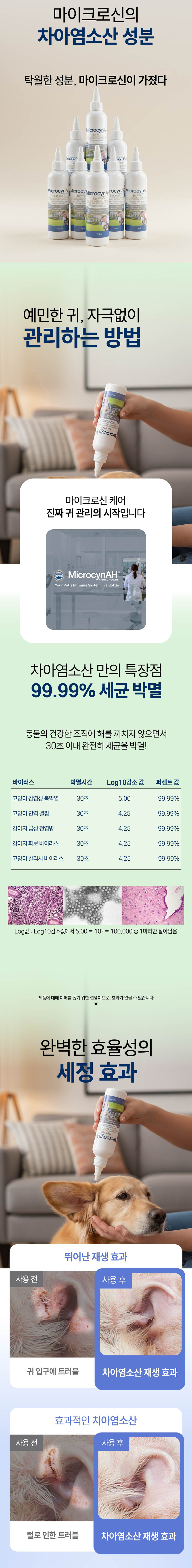 [NEW신상][무료배송] 마이크로신 AH 세정제 120ml (눈,귀,구강,피부) 6번째