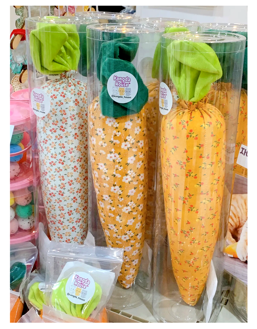 [무료배송] 콩다하우스 자이언트당근 캣닢쿠션 장난감 17번째