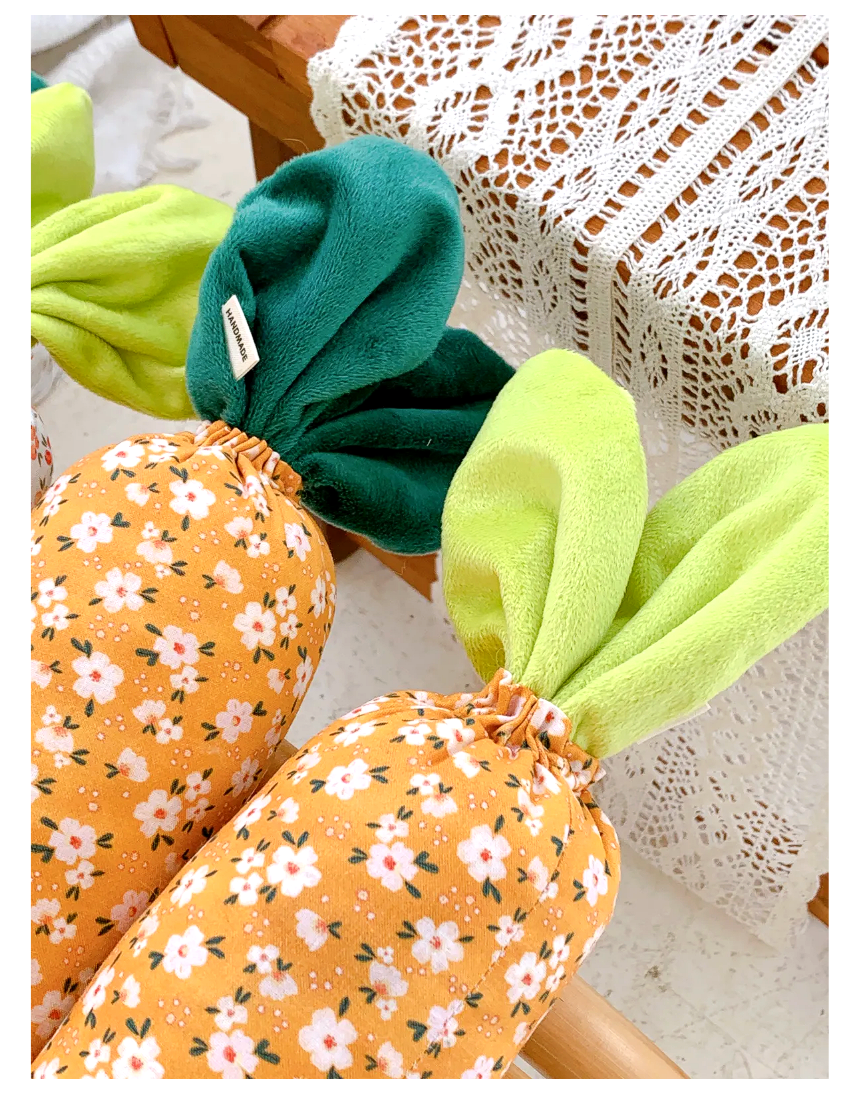 [무료배송] 콩다하우스 자이언트당근 캣닢쿠션 장난감 11번째