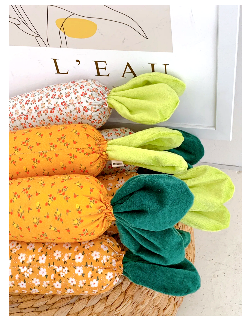 [무료배송] 콩다하우스 자이언트당근 캣닢쿠션 장난감 16번째