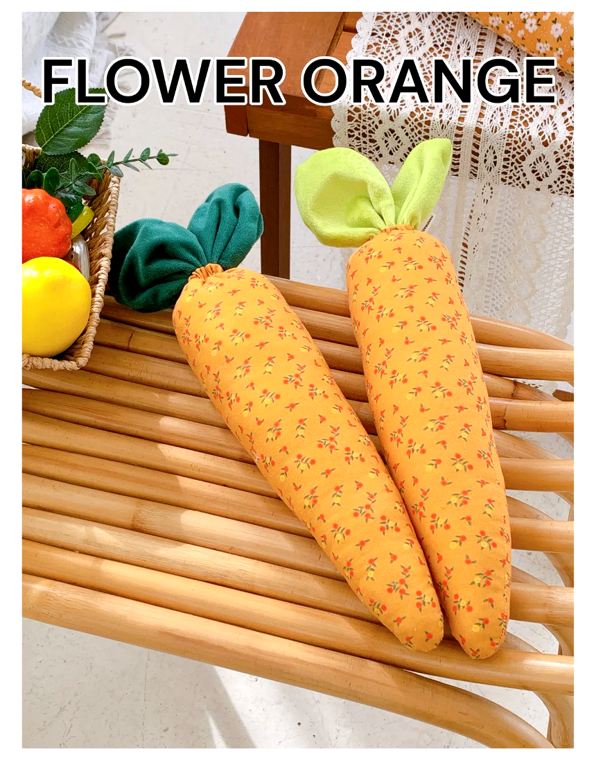 [무료배송] 콩다하우스 자이언트당근 캣닢쿠션 장난감 6번째