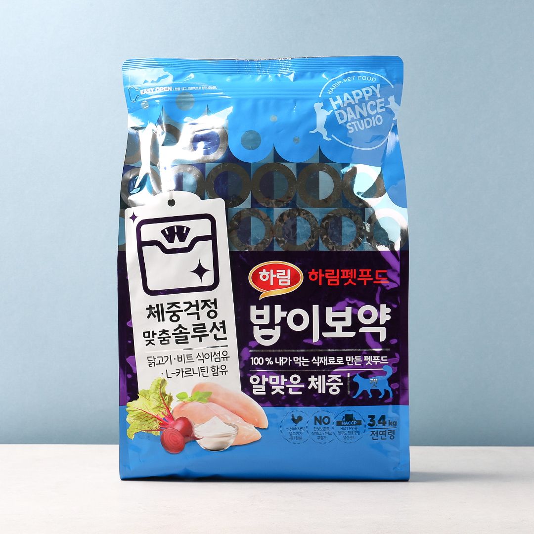 밥이보약 캣 알맞은 체중 3.4kg 1번