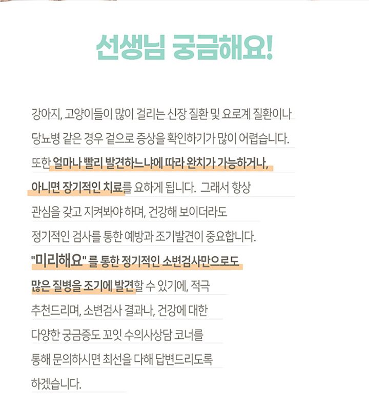 [무료배송] [2개] 꼬잇 미리해요 소변검사키트 5번째