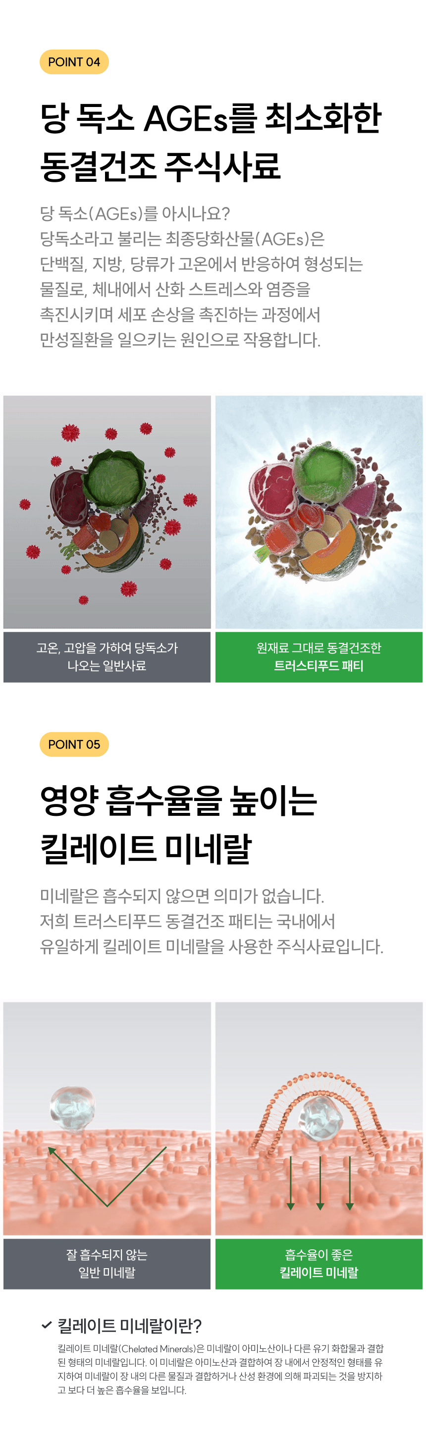 [브랜드전][무료배송] 트러스티푸드 동결건조 사료 포크패티 350g 8번째