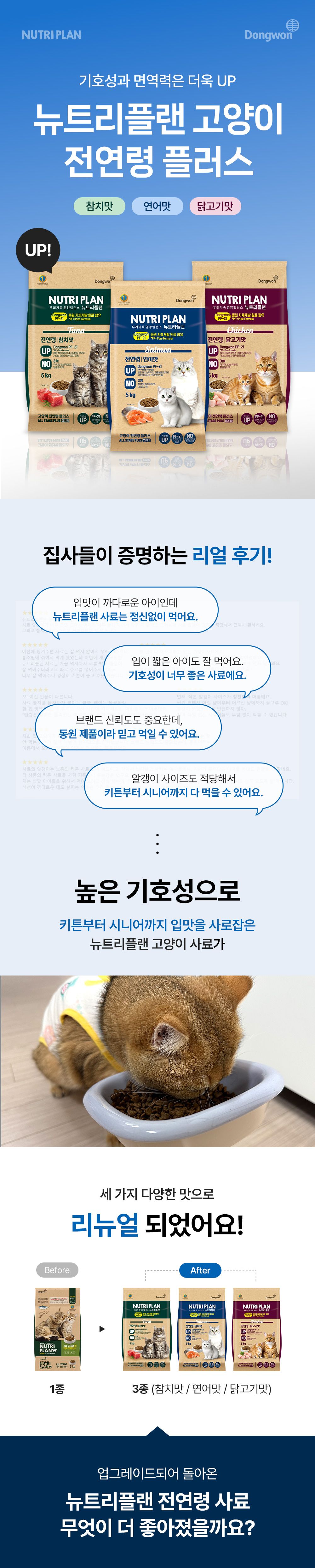 [NEW신상]뉴트리플랜 캣 전연령 플러스 연어맛 5kg 1번째