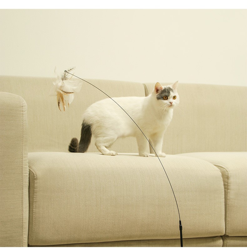 [무료배송] 행복한댕냥이 캣 흡착낚시대 2개입 4번째