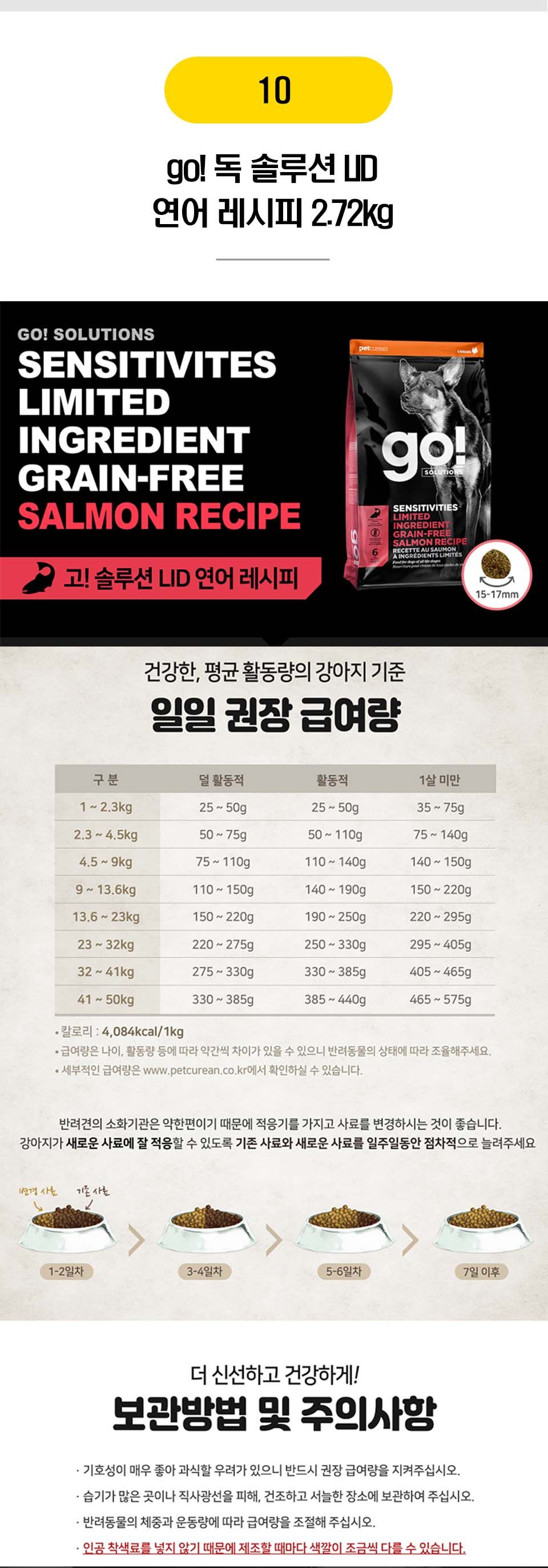 강아지 저알러지 사료 12종 [모음] 11번째