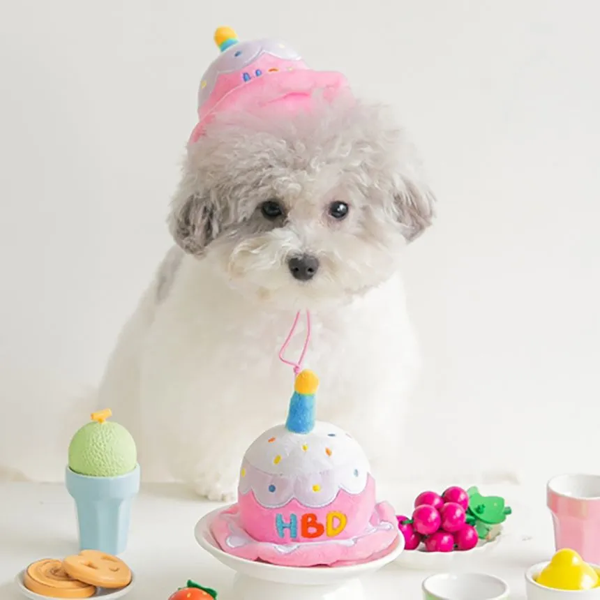 바잇미 파티케이크 모자 생일케이크