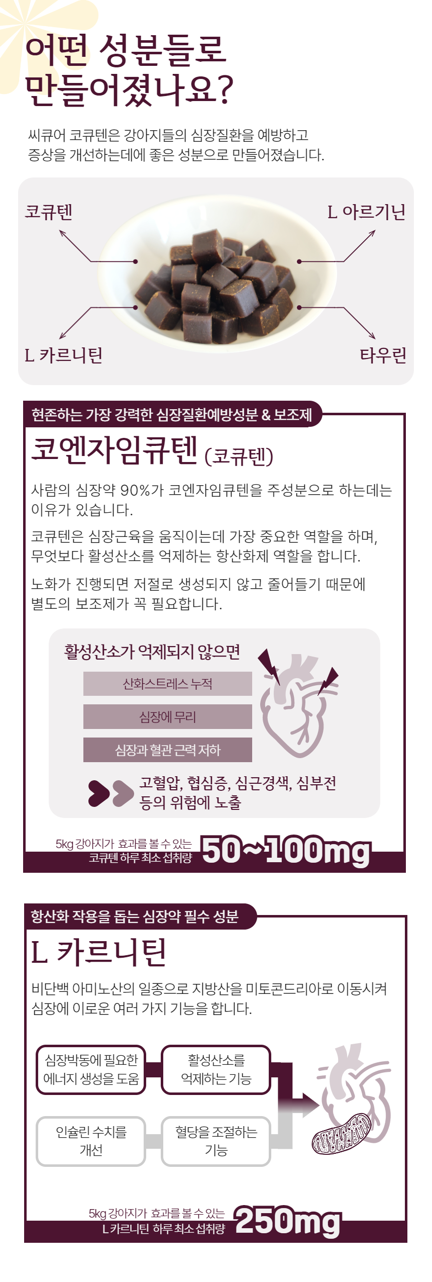 [무료배송] 에버모어 씨큐어 코큐텐 심장영양제 120g 3번째