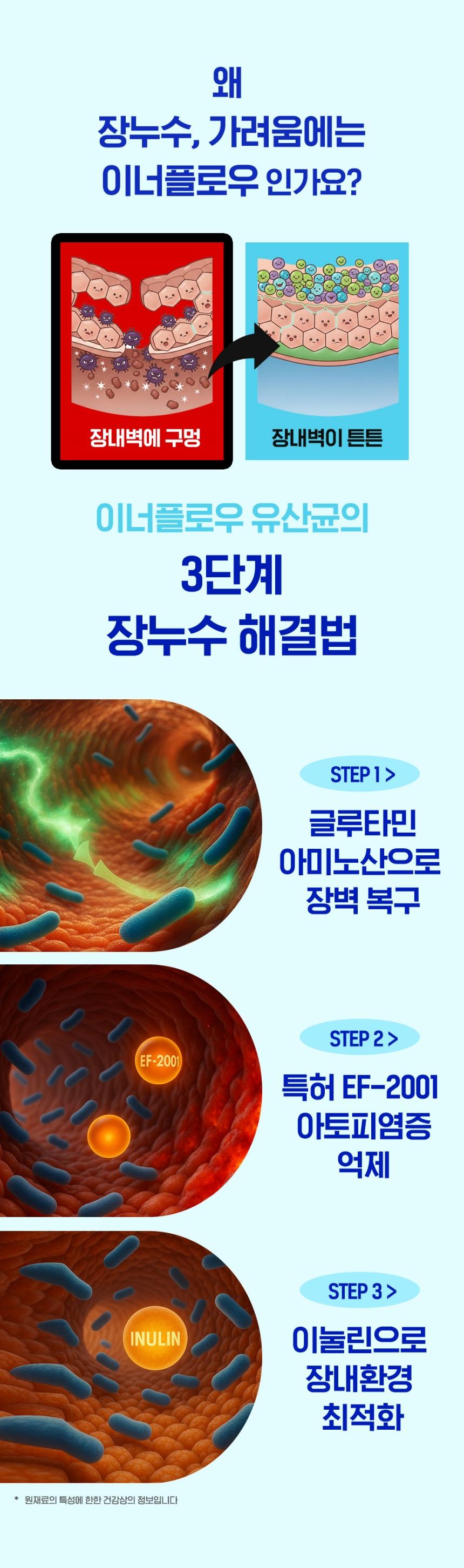 [NEW신상][무료배송] 알로키친 독 차세대 포스트바이오틱스 이너플로우 유산균 30포 3번째