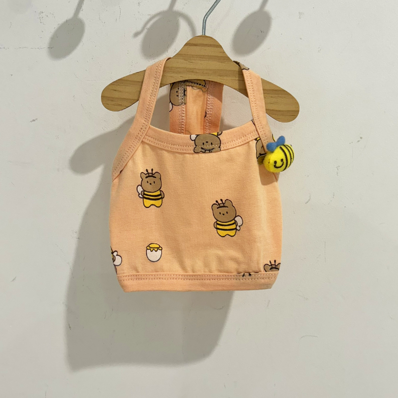[무료배송] 해피댕댕 머리삔set 꿀벌크롭나시 S - XL 8번째