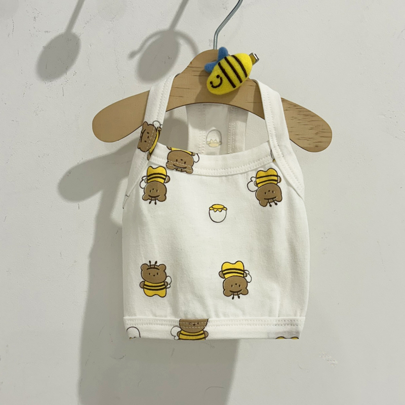 [무료배송] 해피댕댕 머리삔set 꿀벌크롭나시 S - XL 7번째