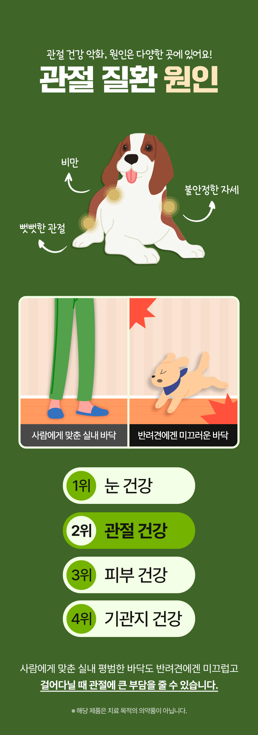 [무료배송] 목우촌 펫9단 독 바이오조인트 뼈 관절 영양제 100g 4번째