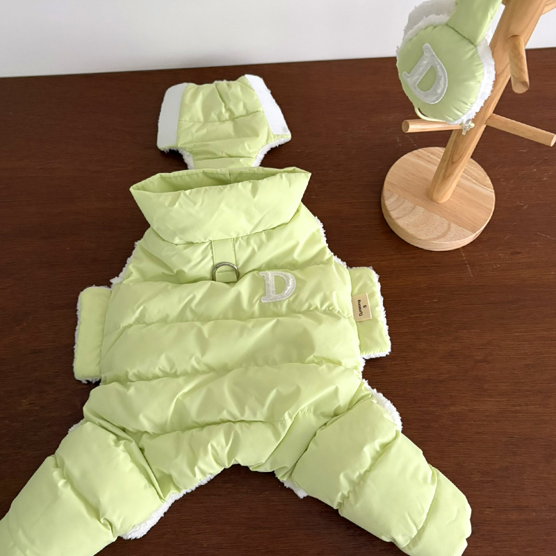 [NEW신상][무료배송] 해피댕댕 빵빵 귀마개&올인원 3종 (그레이,핑크,메론) S-2XL 15번째