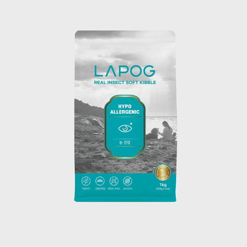 라포그 독 리얼인섹트 소프트키블 아이케어 1kg