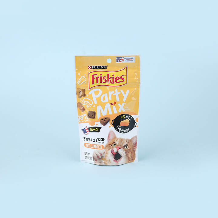 퓨리나 캣 프리스키 파티믹스 치즈크레이지 60g 1번
