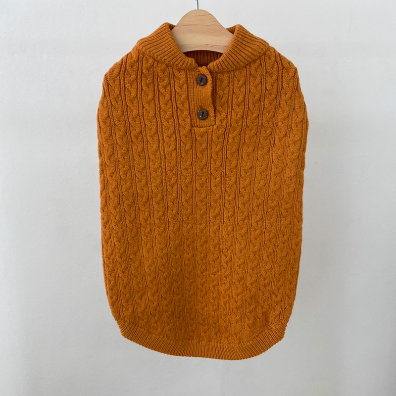[무료배송] 해피댕댕 우디케이블니트 S - 3XL 14번째