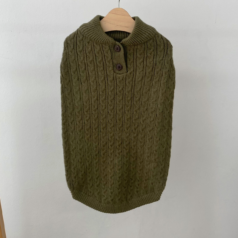 [무료배송] 해피댕댕 우디케이블니트 S - 3XL 15번째