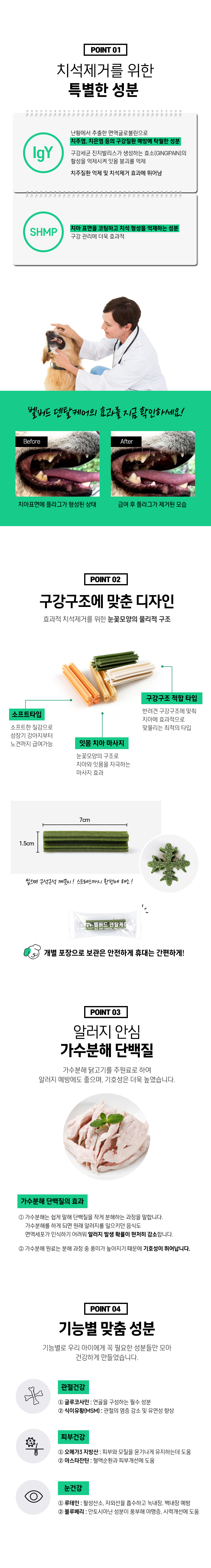 [NEW신상][무료배송] 벨버드 독 덴탈케어 종합건강 100g 5번째
