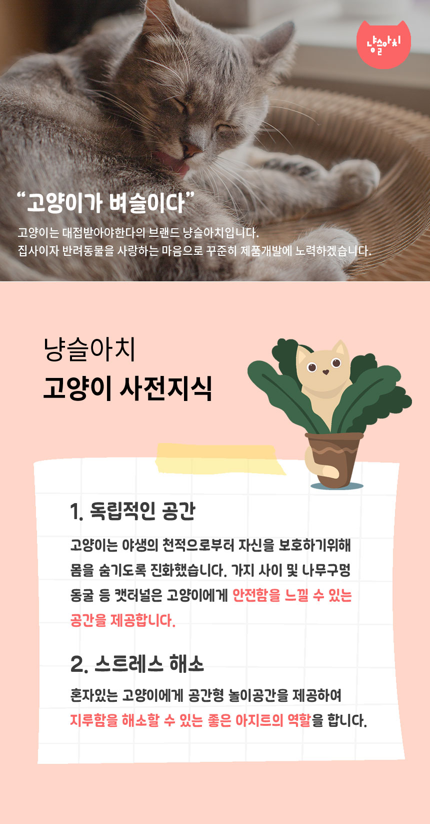 [NEW신상][무료배송] 냥슬아치 도넛 캣터널 놀이터 1번째