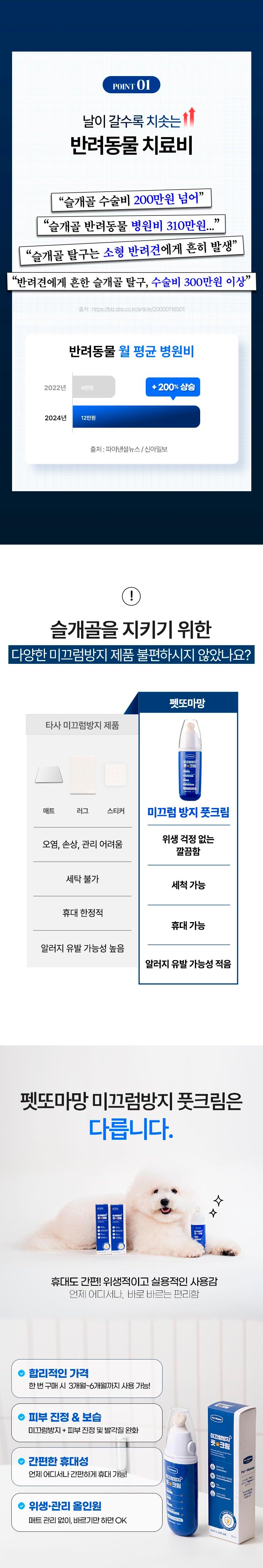 [무료배송] [2개] 펫또마망 강아지 미끄럼방지 풋크림 스프레이 30ml 3번째
