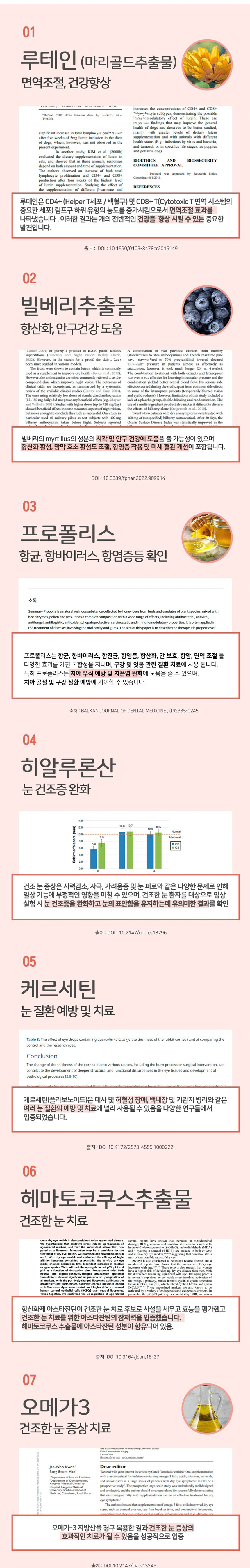 [무료배송] 누터스가든 바이탈 눈물 눈건강 영양제 120g 6번째