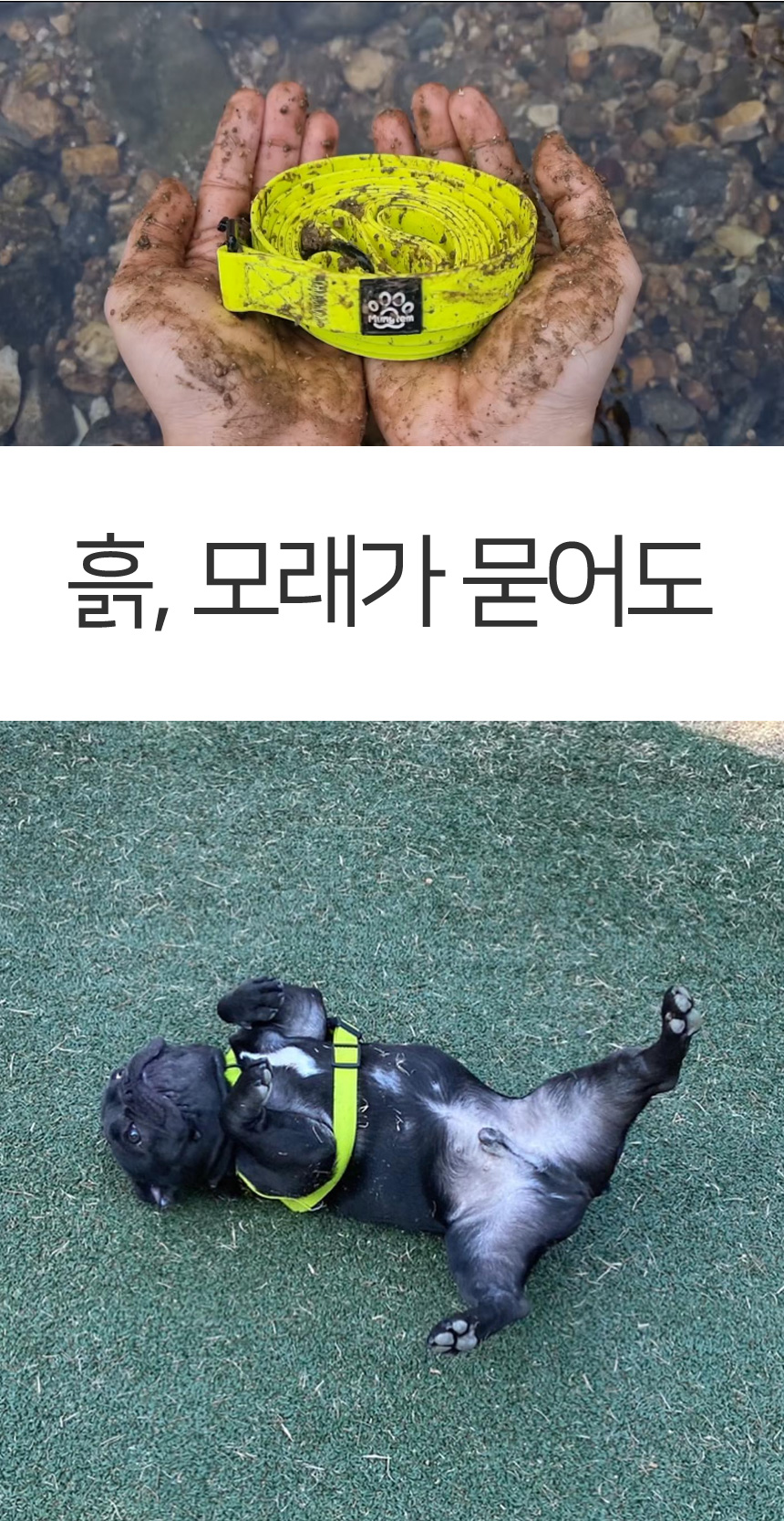 [무료배송] 멍템 방수 하네스 네온옐로/네온오렌지/방수그린/방수블루/방수블랙 XXS-XL 8번째