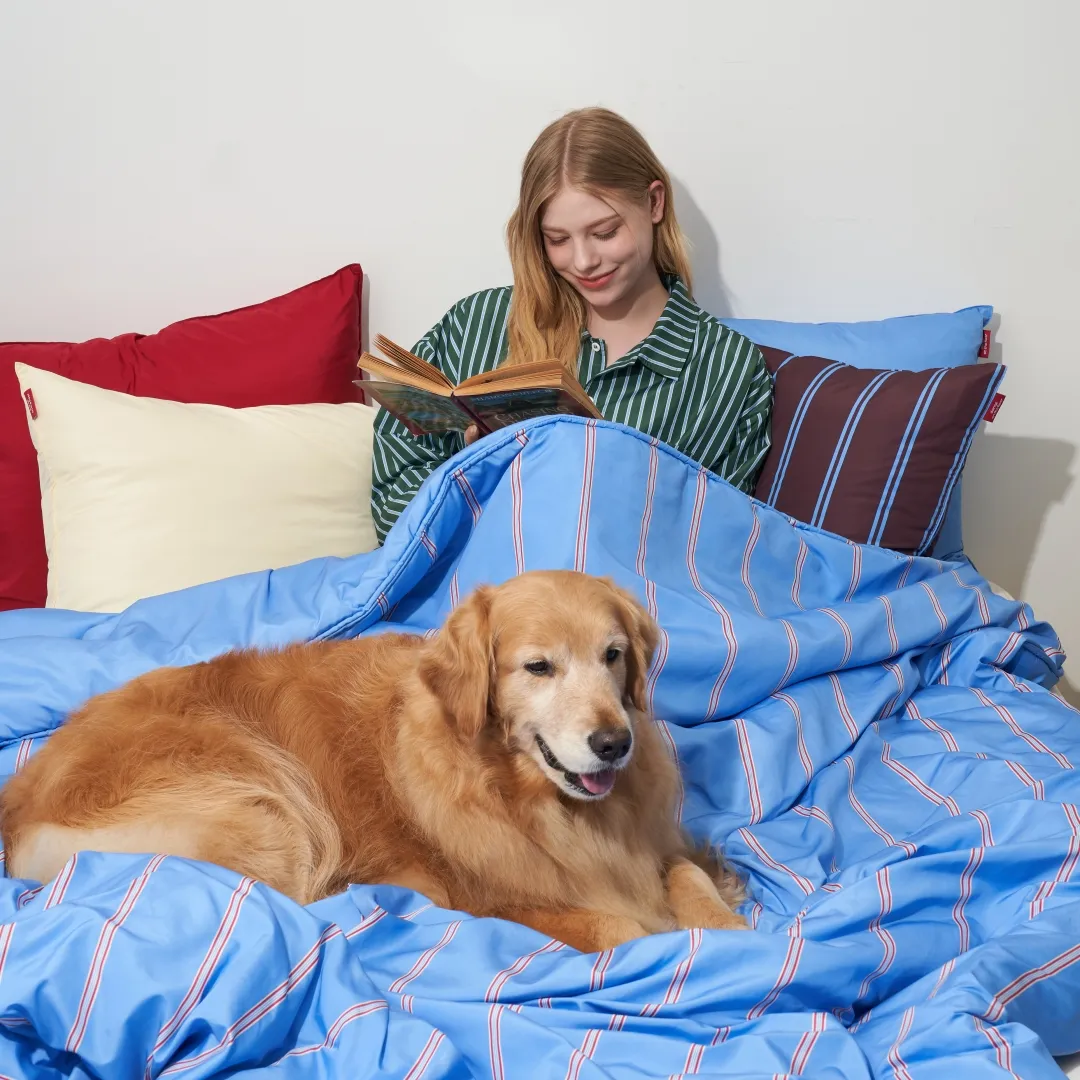 [무료배송] 댄스온더플로어 털이 붙지 않는 리버서블 퍼리스 베딩