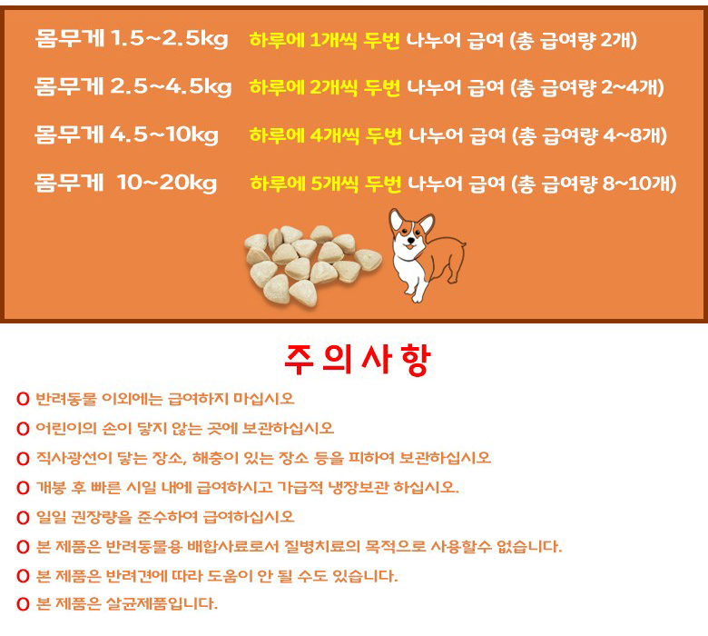 [무료배송] 도그케어 독 종합 영양제 250g*2ea 7번째
