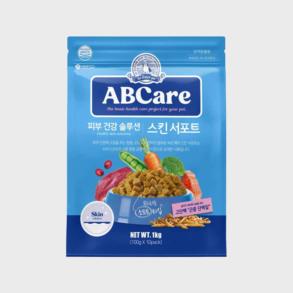 ABCare 독 피부건강 스킨서포트 제품