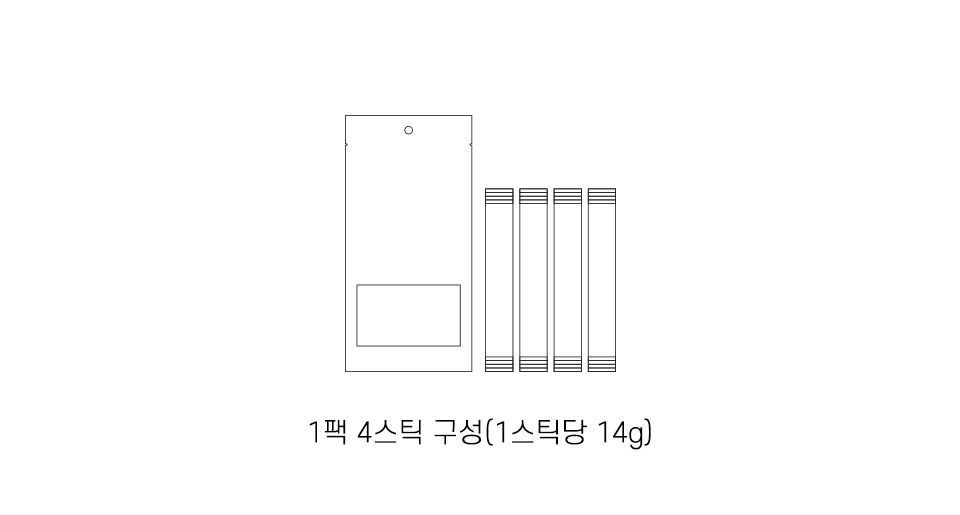 조공 오키로스틱 그린 호키 14g*4p 6번째