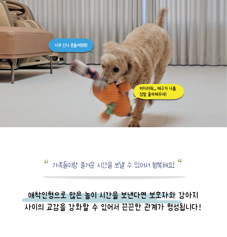 [무료배송] 애구애구 삑삑이 터그 장난감 소풍친구들 10종 29번째