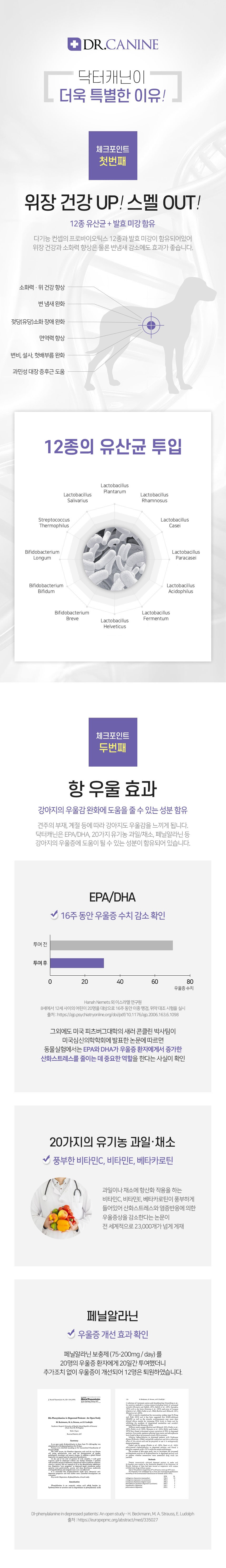 [무료배송] 닥터캐닌 유기농 강아지 유산균영양제 로가닉프로B 90g 15번째